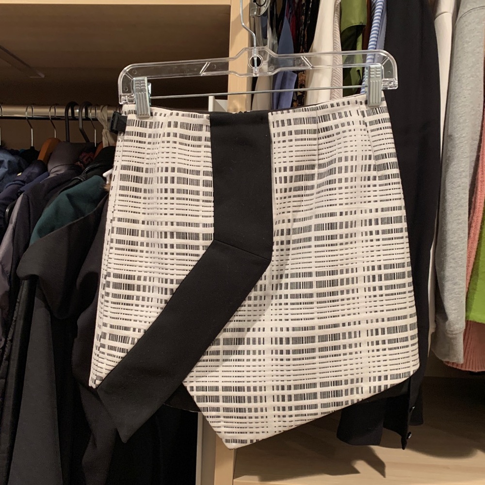 Asymmetrical Mini Skirt
